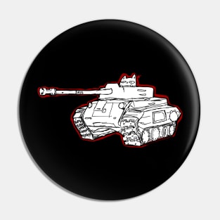 Tank-Tiger Pin