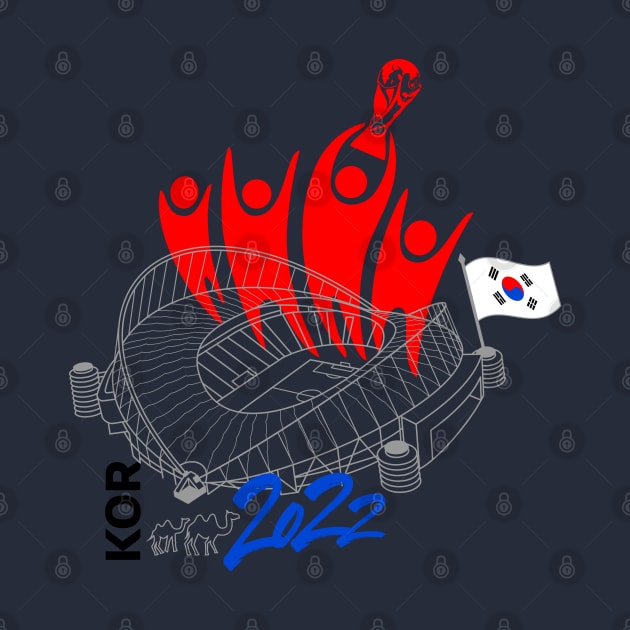 Korea World Cup Soccer 2022 by DesignOfNations