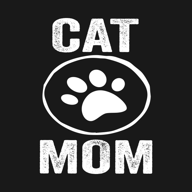 Cat Mom Funny Design Quote by shopcherroukia