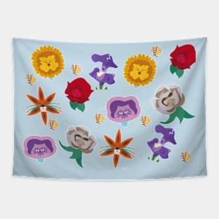 Wonderland Flowers Tapestry