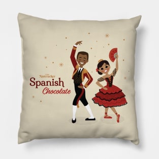 The Nutcracker's Spanish Chocolate Dancers Pillow