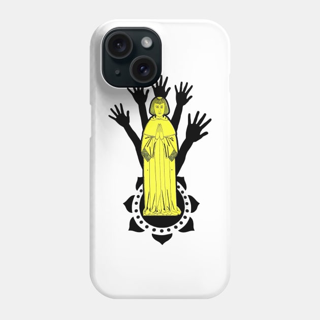 Desperate hands! Praying hands! Phone Case by Marccelus