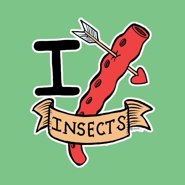 I Insect Heart Insects! by Jay Hosler Tees