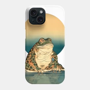 Native American Heritage Month: "The frog does not drink up the pond in which he lives" - Sioux Proverb on a light (Knocked Out) background Phone Case