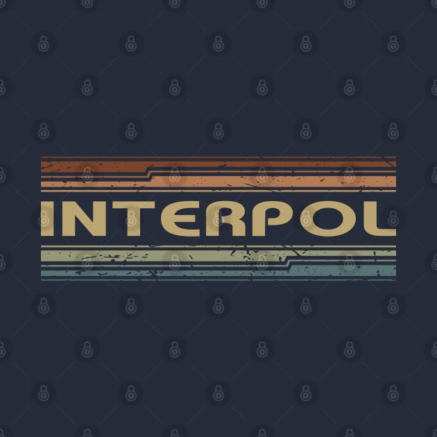 Interpol Retro Lines by casetifymask