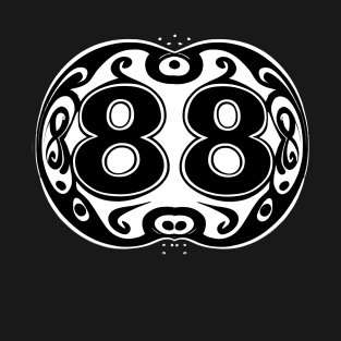 Black 88 Cannabis Strain Cool Weed 420 Design T-Shirt