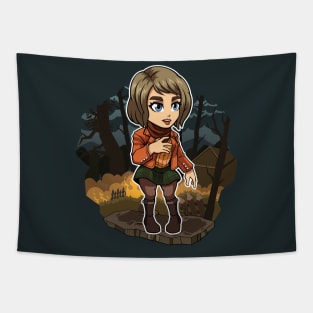 FA Chibi RE4 Ashley Tapestry