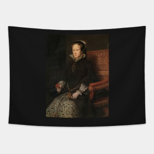 Portrait of Mary Tudor - Antonis Mor Tapestry