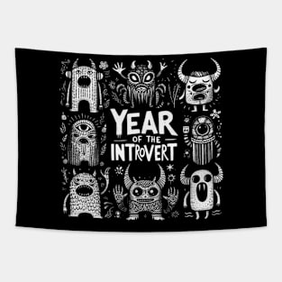 Year of the Introvert Tapestry