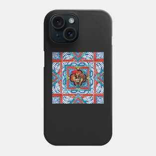 Portuguese folk art Phone Case