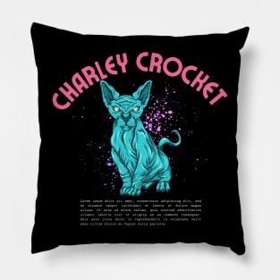 charley crocket Pillow