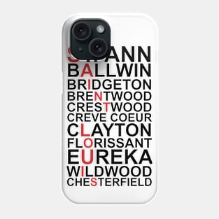 St. Louis Neighborhoods Phone Case