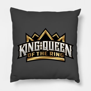 King and Queen of the Ring Pillow