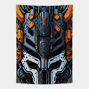 Mecha Skull S03 D16 Tapestry