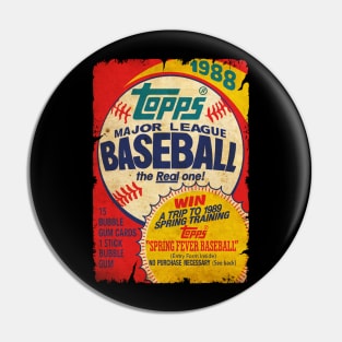 VINTAGE BASEBALL - TOPPS CARDS RETRO 1988 Pin