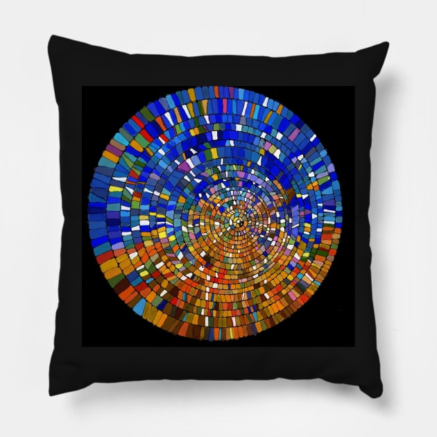 Stained Glass Window Pillow by kschowe