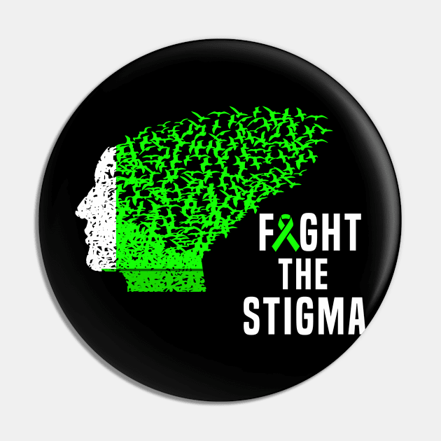 End The Stigma Pin by Color Fluffy