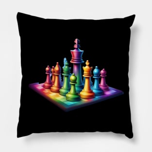 LGBT chess board Pillow