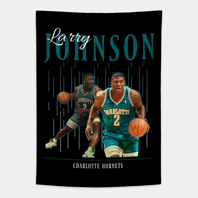 Larry johnson Tapestry by Aloenalone