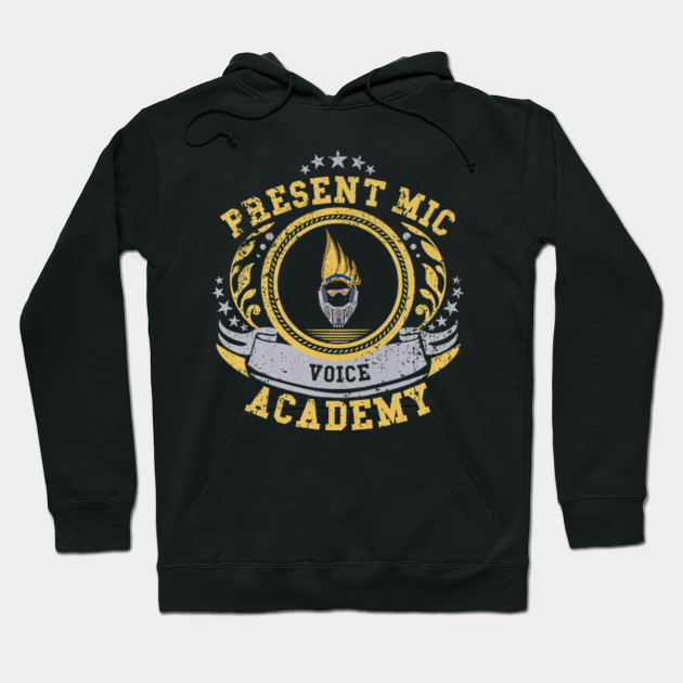 Present Mic Academy My Hero Academia Hoodie Teepublic