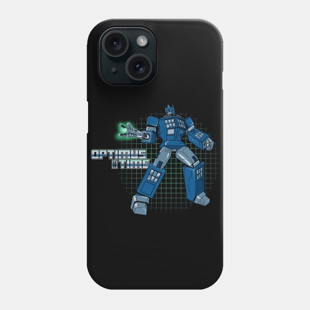 Optimus Time Phone Case by FOUREYEDESIGN