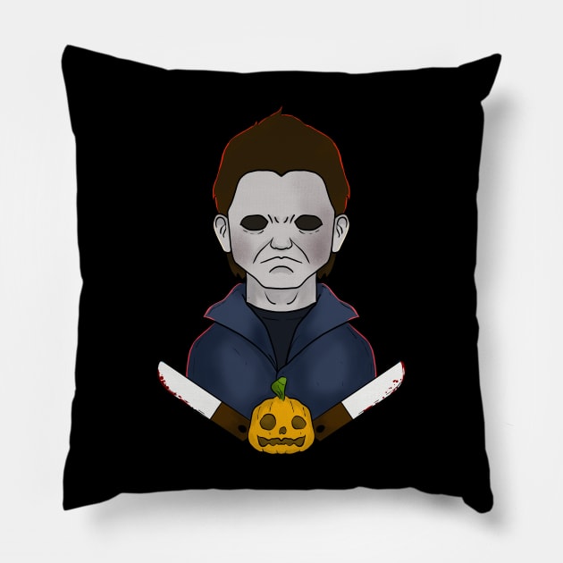 Michael Myers Pillow by Sons of Skull