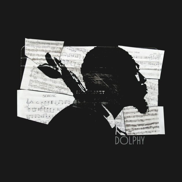 Eric Dolphy "Serene" by todd_stahl_art