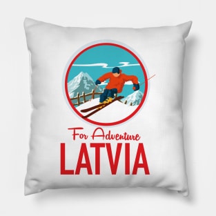 For Adventure Latvia Pillow