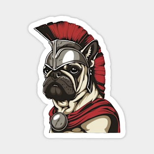 Spartan Strength Pug Magnet