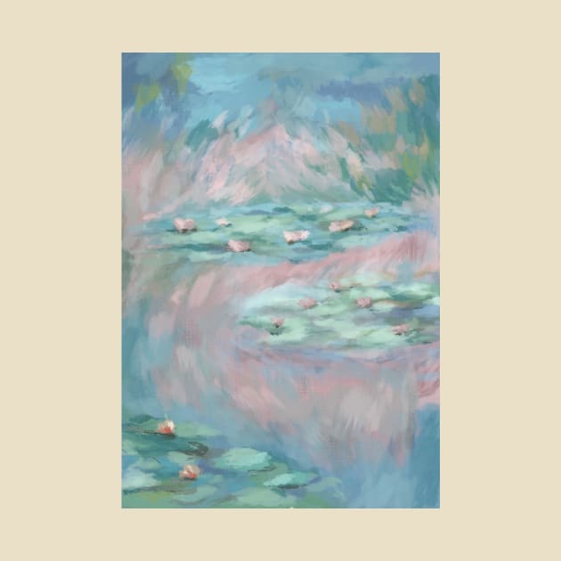 Monet pond by Comacomi