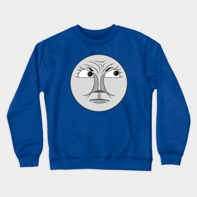 Gordon Angry Face Thomas And Friends Crewneck Sweatshirt Teepublic