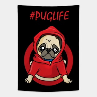 I did not choose the Puglife - the Puglife chose me Tapestry