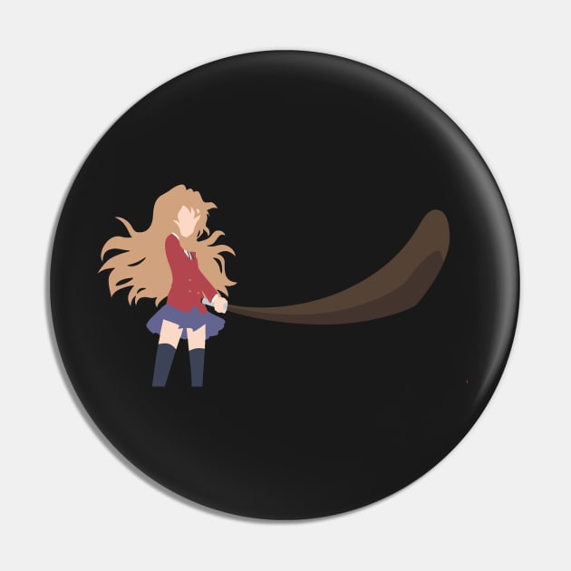 Taiga Sword Minimalist Pin by KokoroPopShop