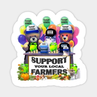 Support your local farmers Magnet