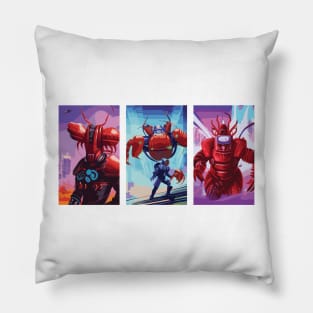 Crawfish Invasion Pillow