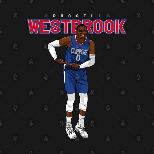 Russell Westbrook by origin illustrations