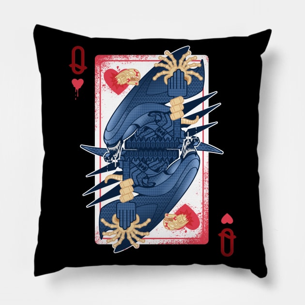 Queen of Bugs Pillow by harebrained