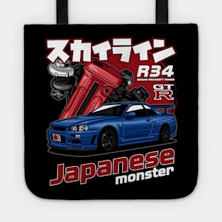 Skyline GTR R34 Tote