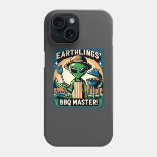 Earthlings Collection - Alien BBQ Master Phone Case