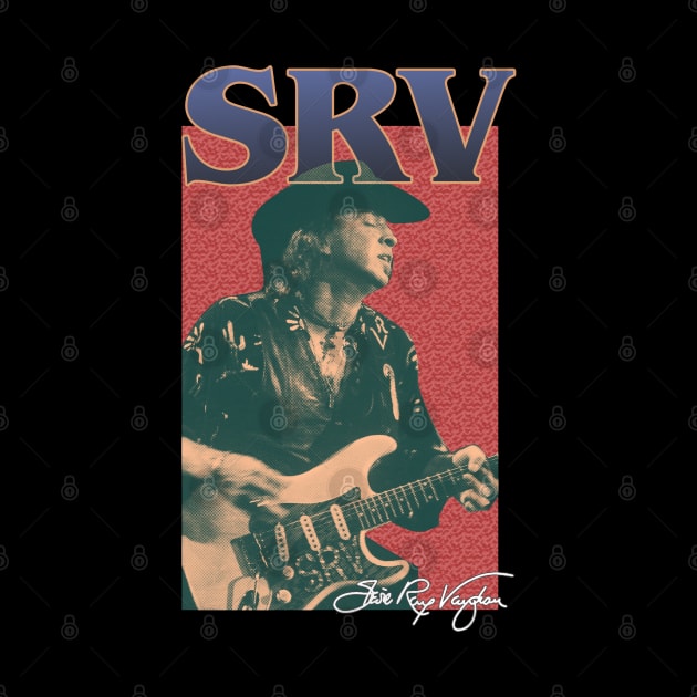 Stevie Ray Vaughan by gwpxstore