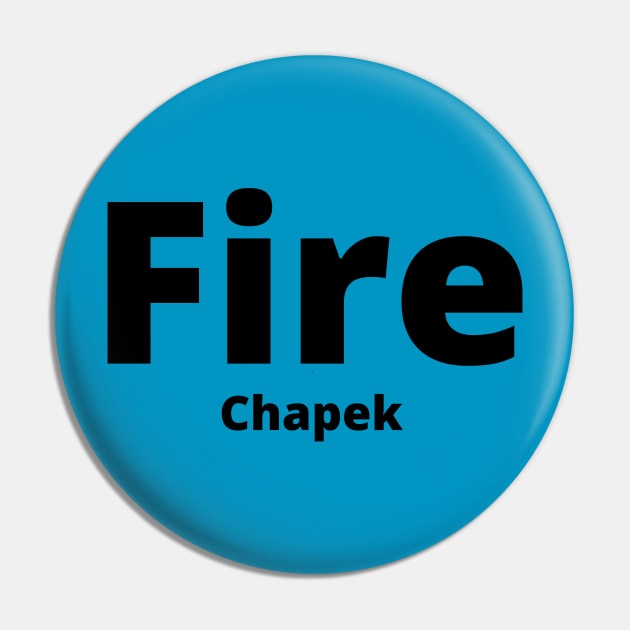 Fire Chapek Pin by Disneytap