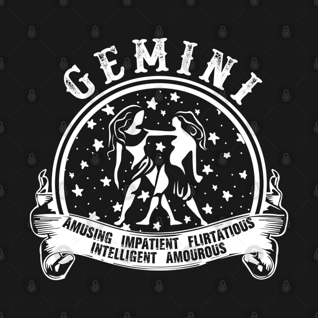 Gemini astrology Sign by SublimeDesign