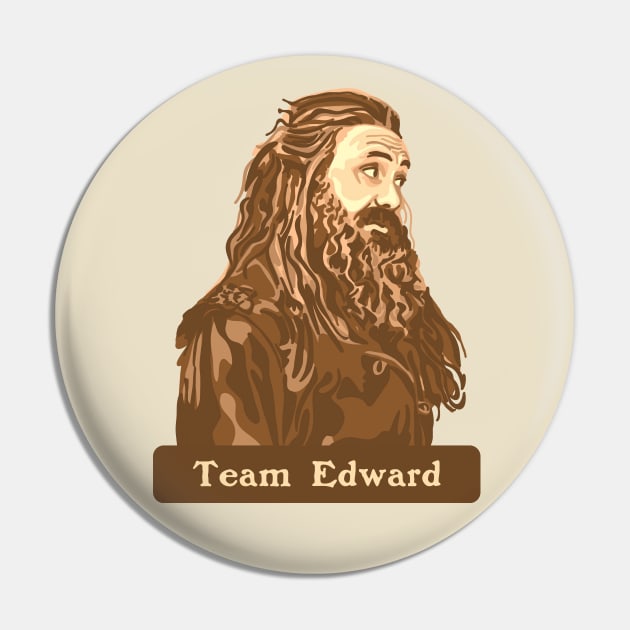 Team Edward Teach (Blackbeard) Pin by Slightly Unhinged