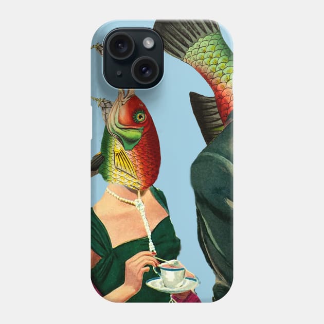 Fish Soul Mate Phone Case by snexus