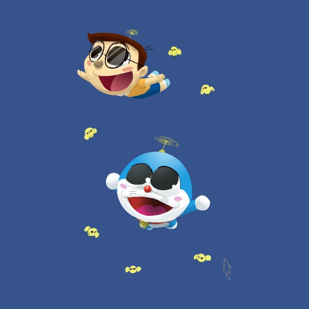 Doraemon by davidpavon