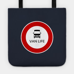 Van Life Traffic Sign Tote