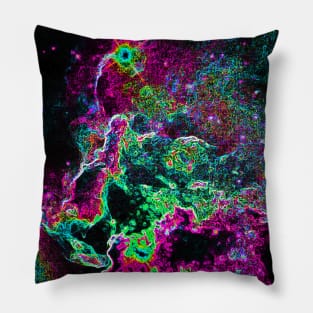 Black Panther Art - Glowing Edges 492 Pillow