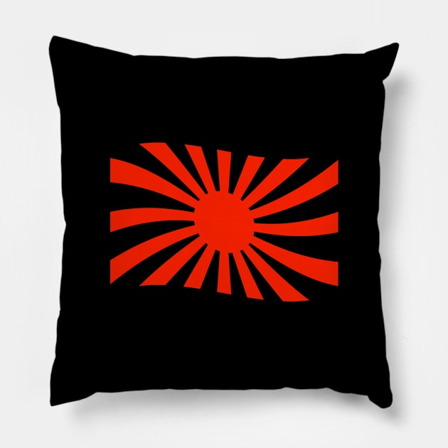 sun rising in Japan Pillow by Fredonfire