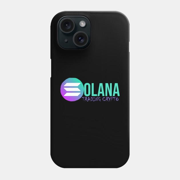 Solana Crypto Phone Case by Proway Design