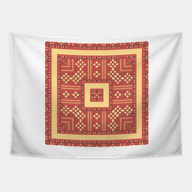 Indian Geometrical Tapestry by justrachna